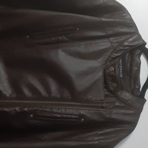 Leather Faux Jacket